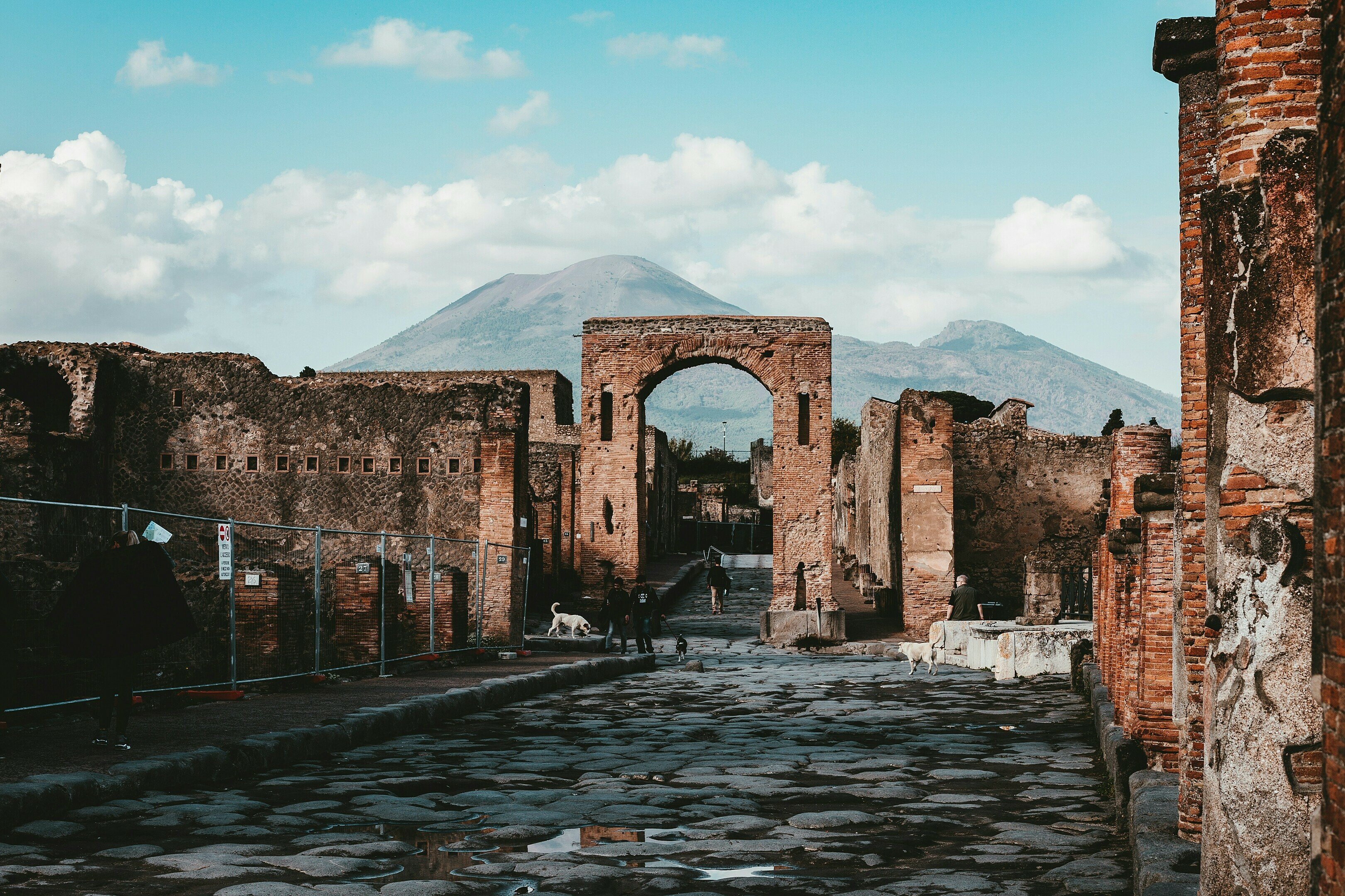 Pompeji, eine Ruinenstädte der Antike 