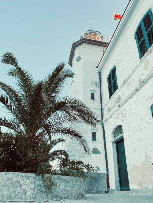 Leuchtturm in Portofino