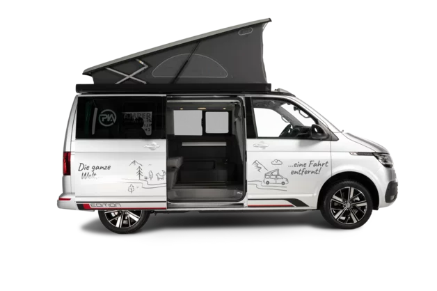 VW California Beach Camper incl. Rear-Kitchen